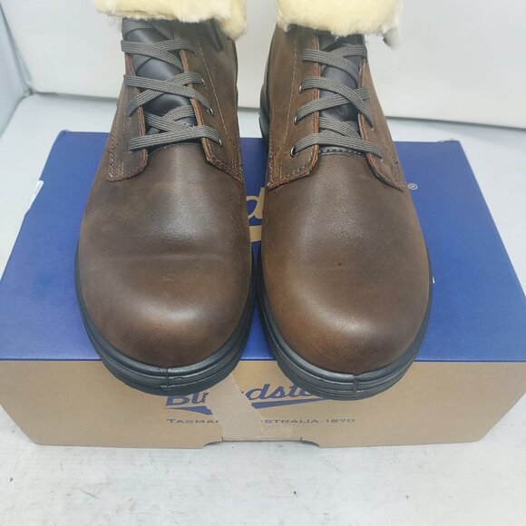 Blundstone Brown Waterproof Thermal Lace Up Boot - Picture 6 of 11